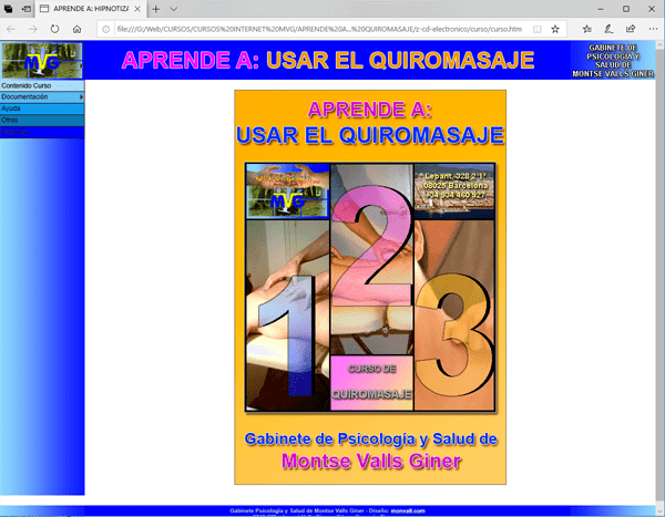 CHIROMASSAGE COURSE - PORTADA