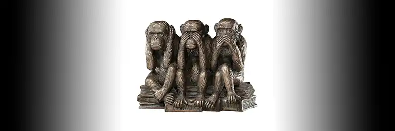 LOS TRES MONOS SABIOS ©MONTSE VALLS Y ©JUAN GENOVÉS